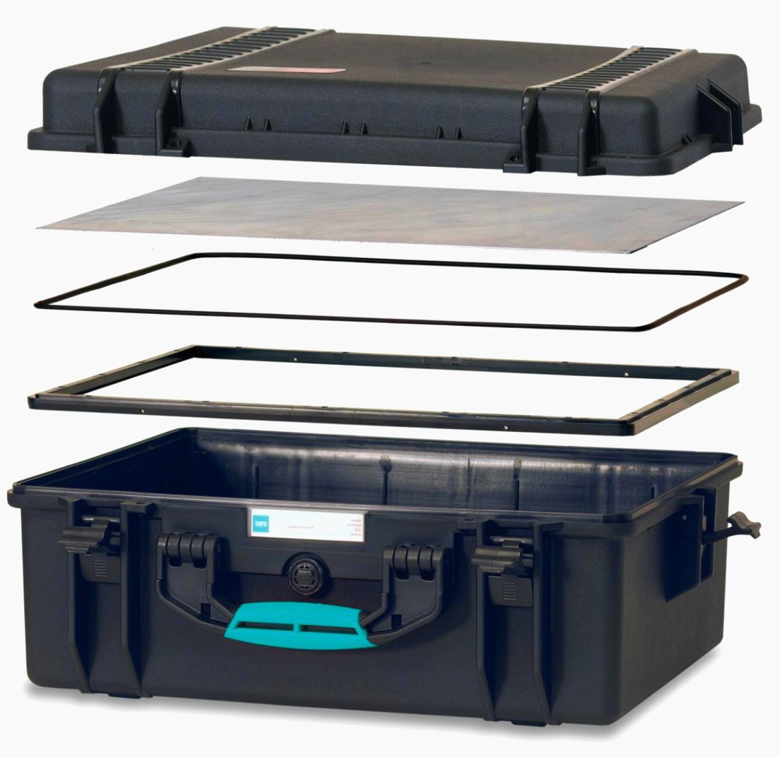 Кейс HPRC 2600 CUBBLB 543.4x426.8x218 мм, ударопрочний, водонепроникний, 5.05 кг для обладнання