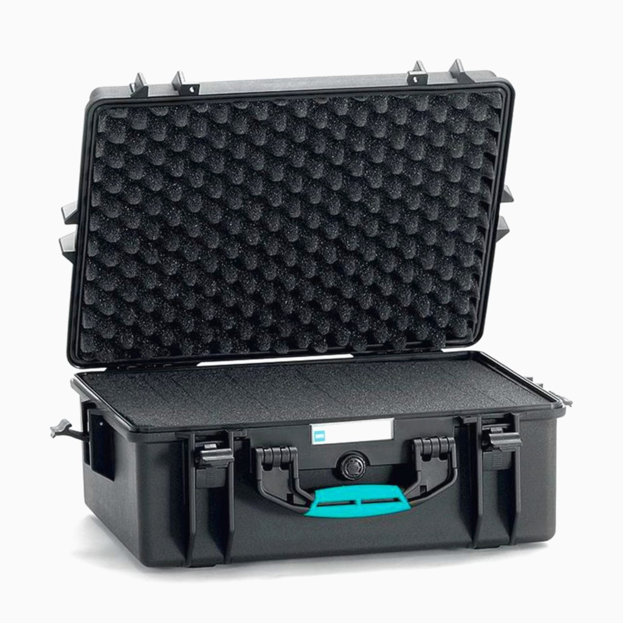 Кейс HPRC 2600 CUBBLB 5.05 кг герметичний ударопрочний чорний/бірюзовий для аксесуарів