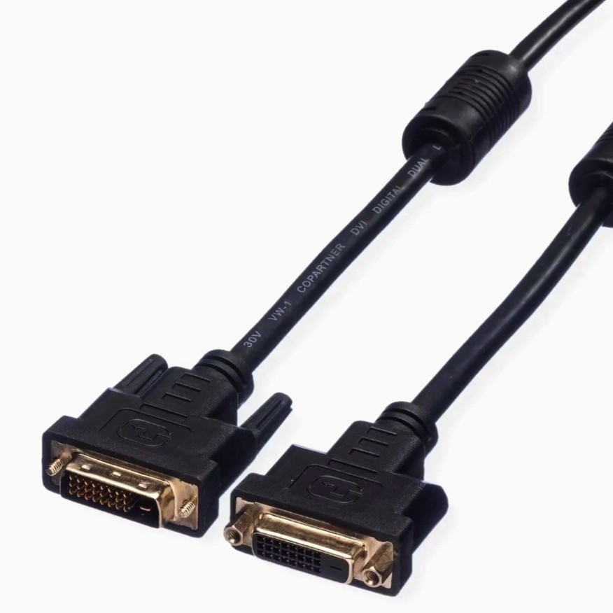 Кабель DVI-D I-Taki 7P 1м, високошвидкісний, подвійне екранування, підходить для підключення відеопристроїв