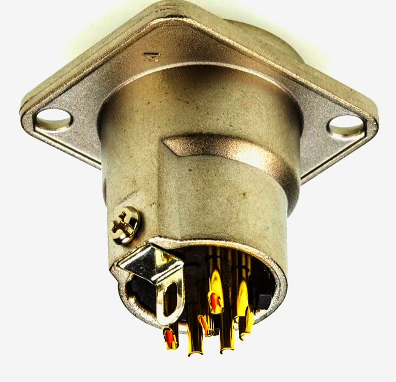 Amphenol D-типа роз'єм 5-контактний AC5MDZ металевий для аудіо і відео, 31 г