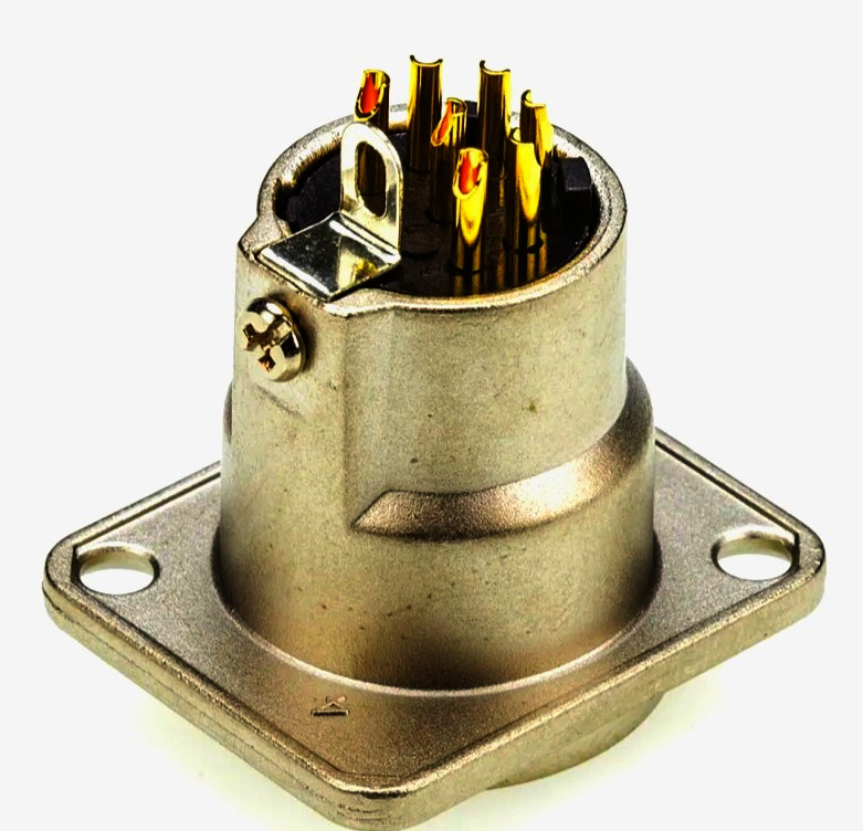 Amphenol D-типа роз'єм 5-контактний AC5MDZ металевий для аудіо і відео, 31 г