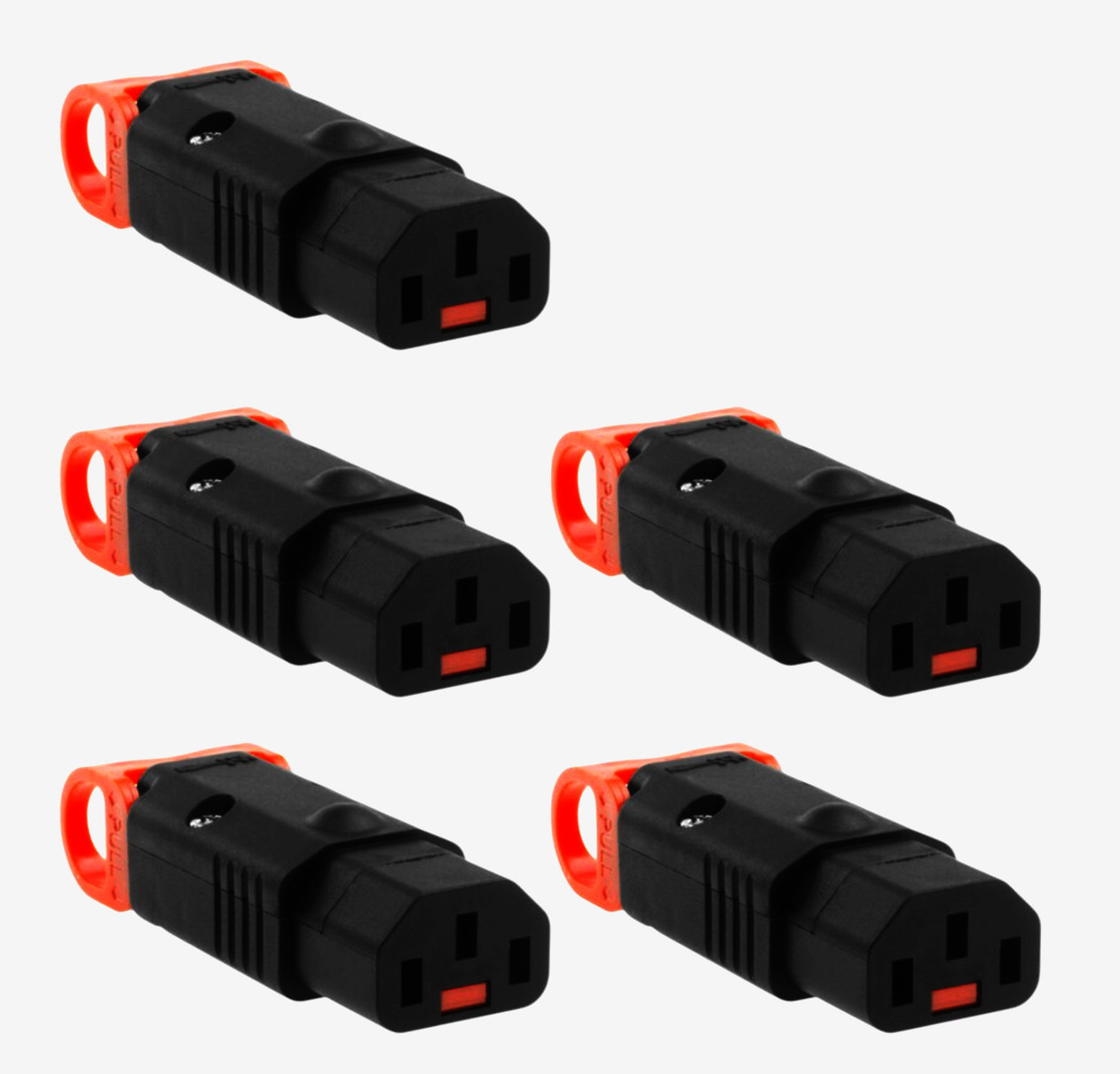 Роз'єм C13 Lock Scolmore 220В 3-контактний з блокуванням, 1м для надійного живлення обладнання