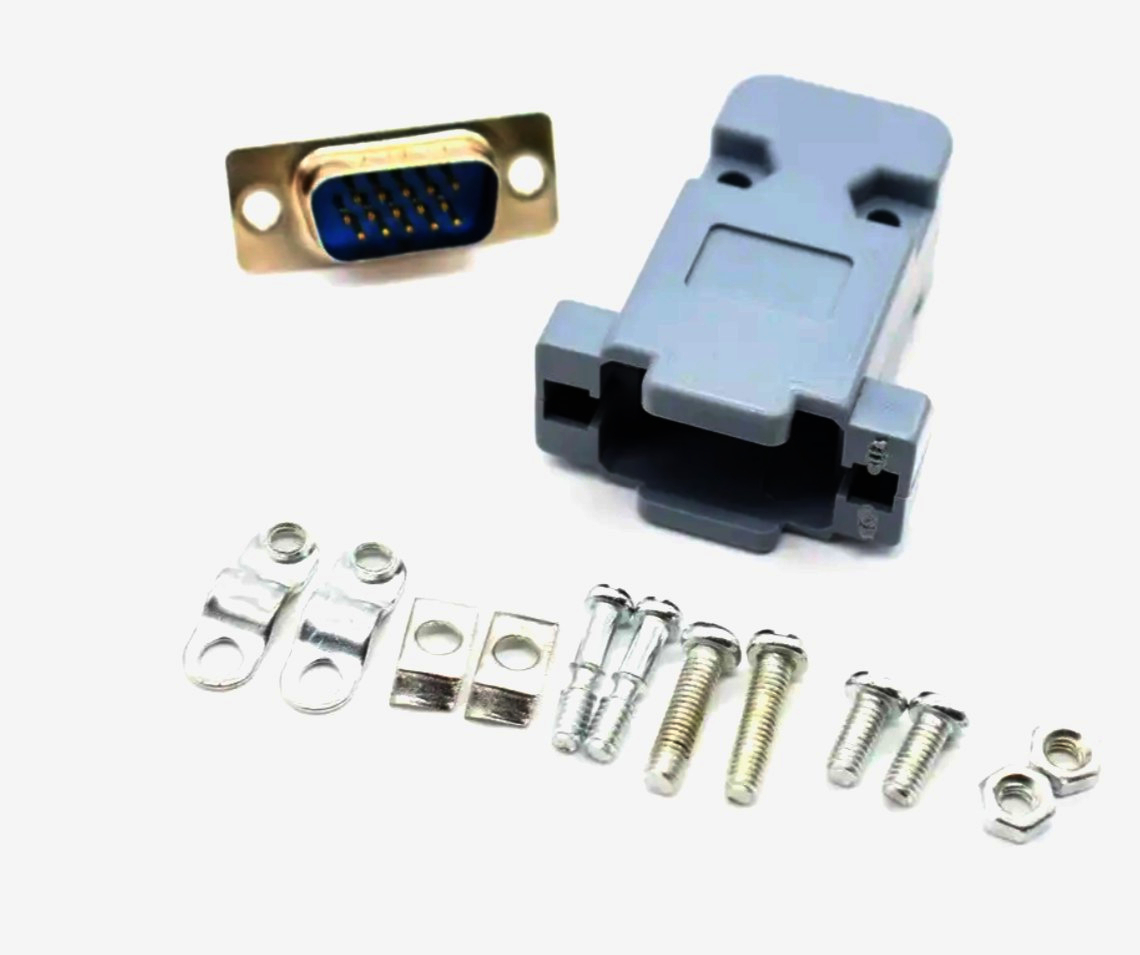 Гнездо D-SUB 9-pin New Tide DB-09F, металл, под пайку, золото, 9 контактов, надежное соединение