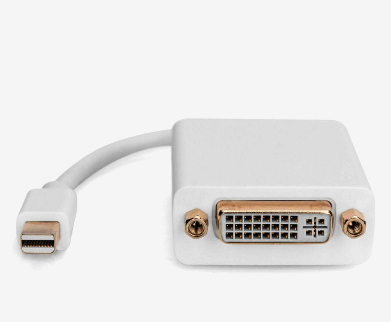 Адаптер Mini DisplayPort - DVI-D (гніздо) Gefen 1920x1200, 50 г, білий пластиковий корпус