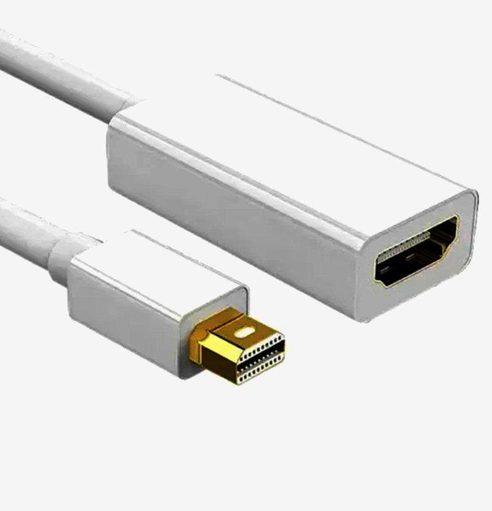 Адаптер I-Taki Mini DisplayPort в HDMI, 4K 60 Гц, 0.3 м для MacBook і телевізорів