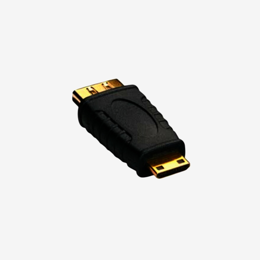 Адаптер I-Taki HDMI на mini HDMI (C) чорний, 1м, висока якість для камер і пристроїв