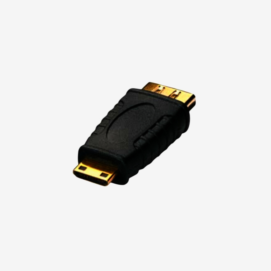 Адаптер I-Taki HDMI на mini HDMI (C) чорний, 1м, висока якість для камер і пристроїв
