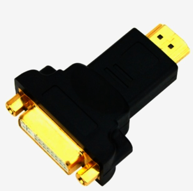 Адаптер HDMI-DVI I-Taki 19/25, FullHD 1080P, 3D для підключення ПК до моніторів, Південна Корея