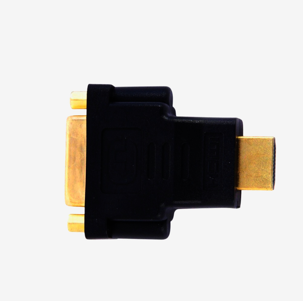 Перехідник HDMI-DVI I-Taki 19/25, 28 г, для підключення ТВ і моніторів, пластик, Південна Корея
