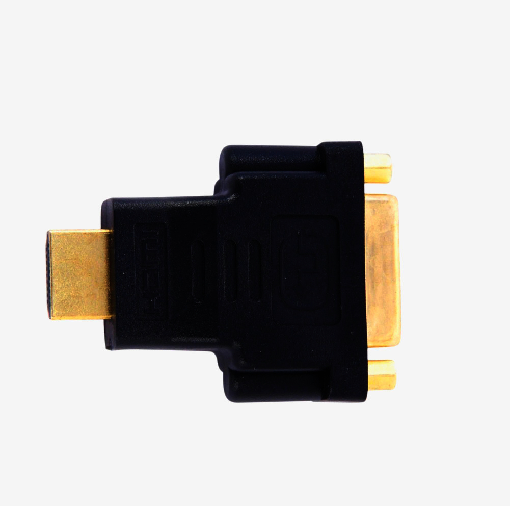 Перехідник HDMI-DVI I-Taki 19/25, 28 г, для підключення ТВ і моніторів, пластик, Південна Корея