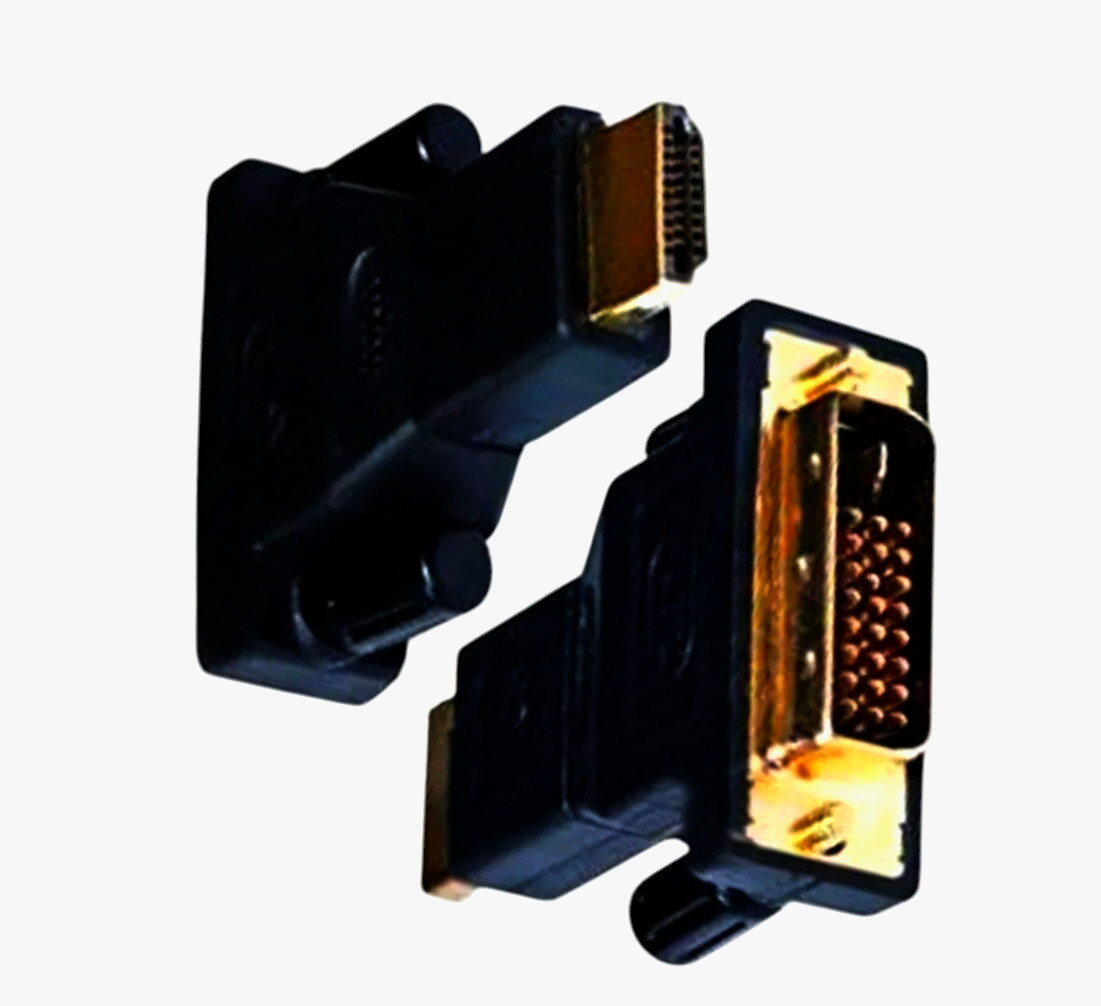 Перехідник HDMI-DVI I-Taki 19/25, 28 г, для підключення ТВ і моніторів, пластик, Південна Корея