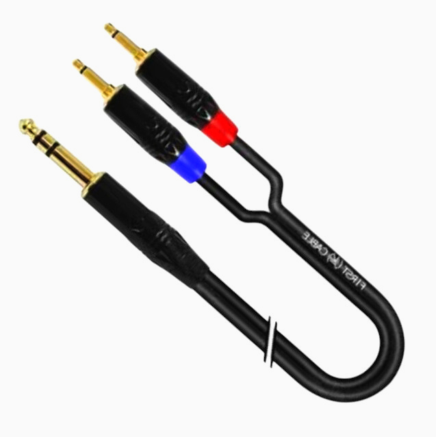 Аудиокабель INSERT Jack 3.5 мм - XLR3, длина 1 м, витой медный, черный, качественный для студии