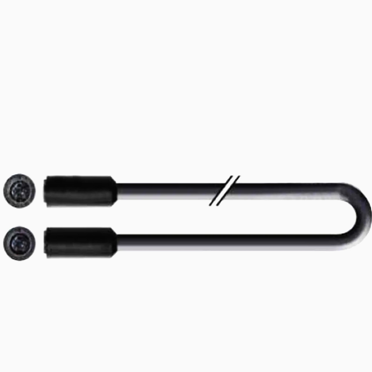 Кабель-удлинитель S-Video 4-pin miniDIN4, 0.5 м, черный, металл - высокое качество передачи видео