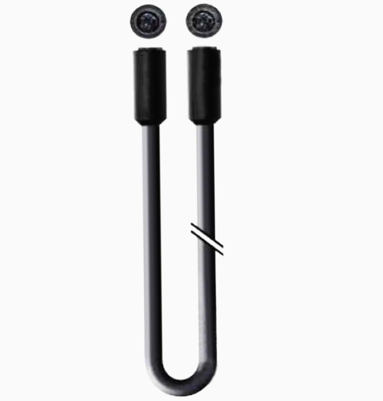 Кабель-удлинитель S-Video 4-pin miniDIN4, 0.5 м, черный, металл - высокое качество передачи видео