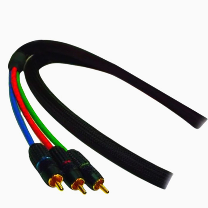 Кабель YPbPr 2 м, 3 RCA/3 RCA, 1T-VR4-02, висока якість, серія Reference Line