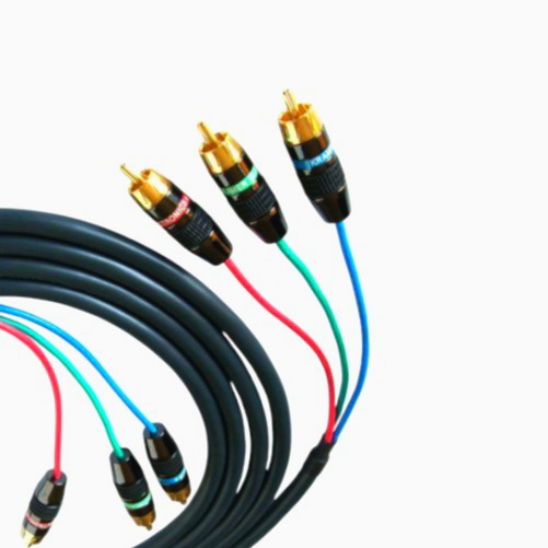 Кабель YPbPr 2 м, 3 RCA/3 RCA, 1T-VR4-02, висока якість, серія Reference Line