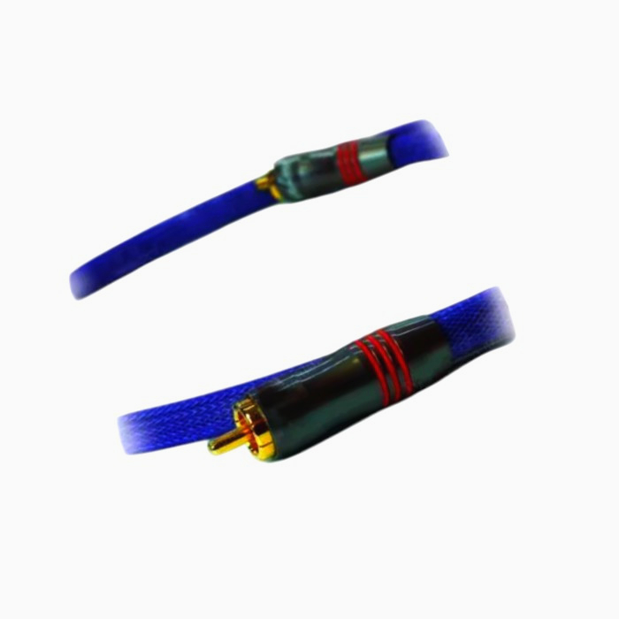 Аудиокабель RCA 0.6 м 8 мм REFERENCE Line для Hi-Fi, профессиональное качество 1T-AR2-00.6B