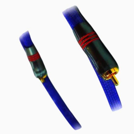 Аудиокабель RCA 2xRCA REFERENCE Line, 5м, 8мм, темно-синий, оригинал 1T-AR2-05B для качественного звука