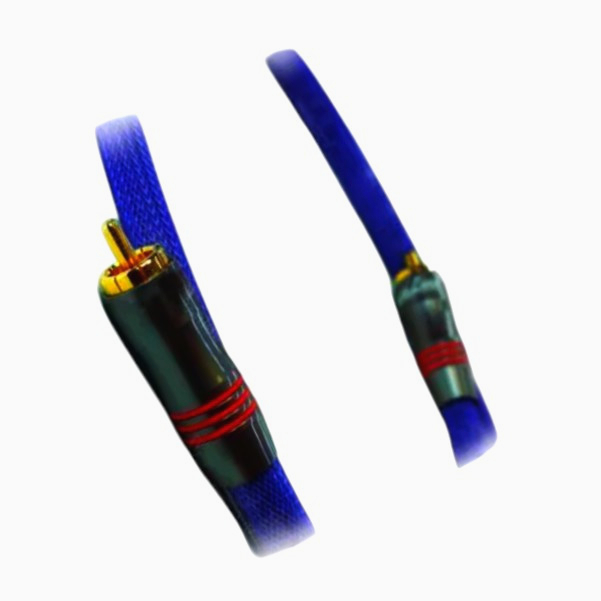 Аудіокабель RCA 5 м Ø8 мм темно-синій 1T-AR2-05B для Hi-End аудіосистеми, Reference Line