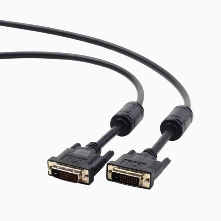 Кабель DVI-D Dual Link I-Taki 4м AWG26, відеозв'язок без втрат для комп'ютера та монітора