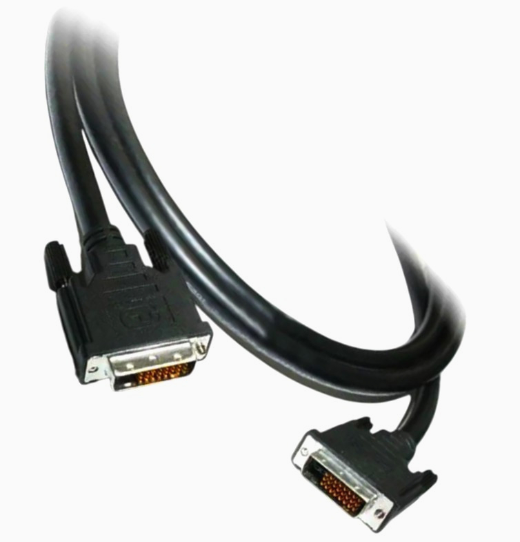 Кабель DVI-D Dual Link 1м I-TAKI 26 AWG 2x7х0.16mm для відеосигналу, чорний