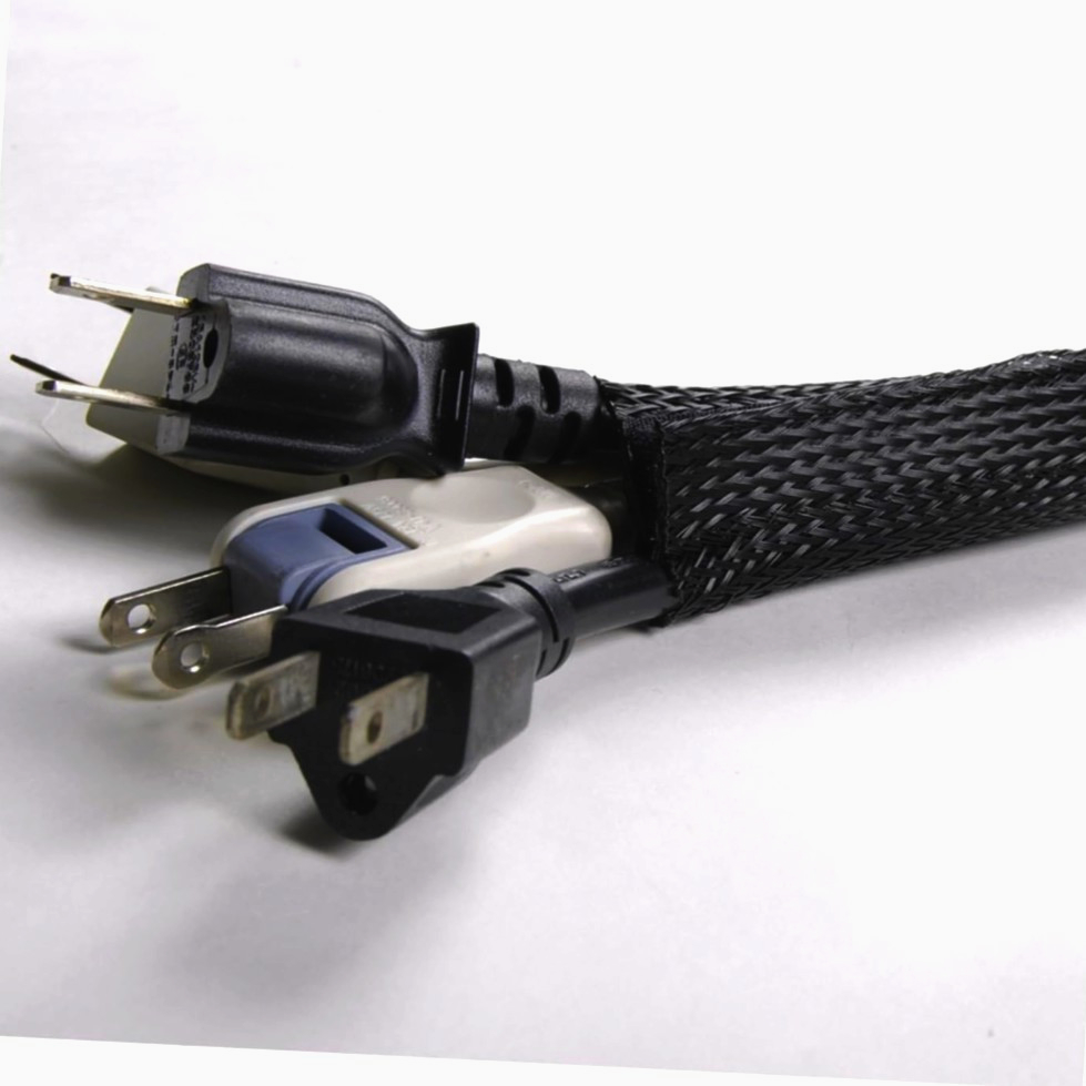 Оплетка Flexo HT Halar 1 м самозатухающая для защиты проводников до 150°C, низкое дымовыделение