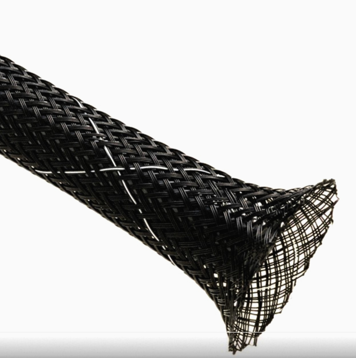 Оплетка Techflex Flexo HT Halar 1 м, самозатухающая, до 150°C, низкое дымовыделение