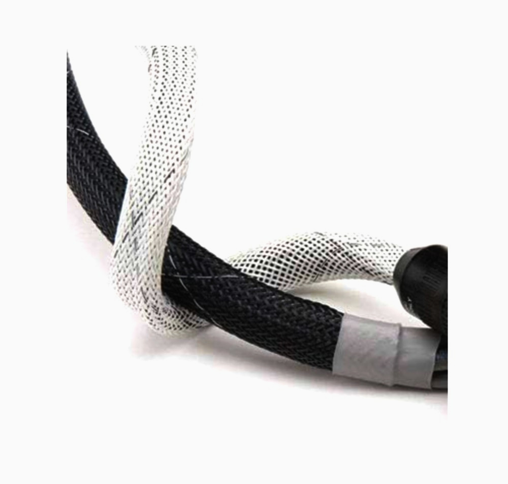 Оплетка Flexo HT Halar, 6.4 мм, 1 м, самозатухающая, для защиты в огнеопасных средах