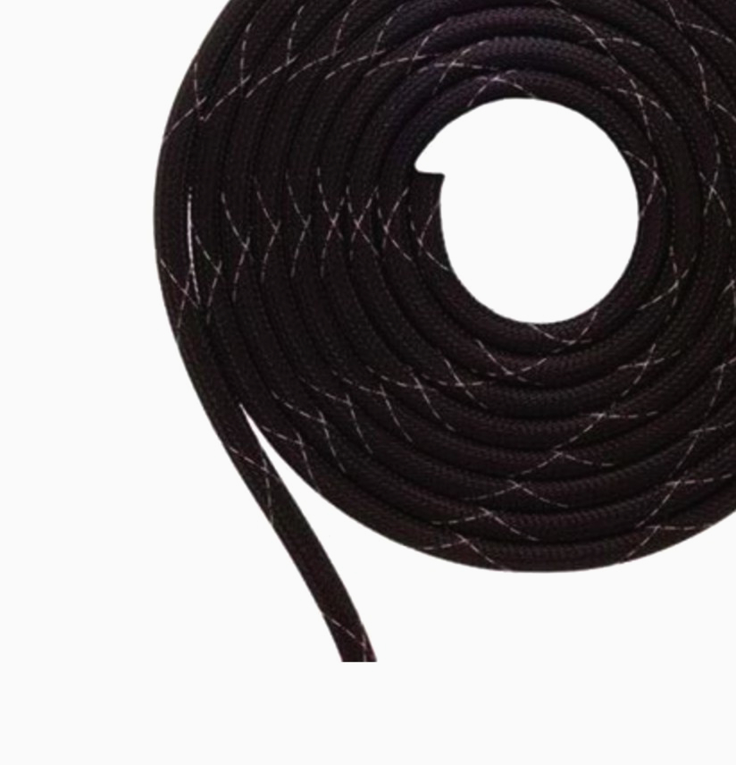 Оплетка Flexo HT Halar, 6.4 мм, 1 м, самозатухающая, для защиты в огнеопасных средах