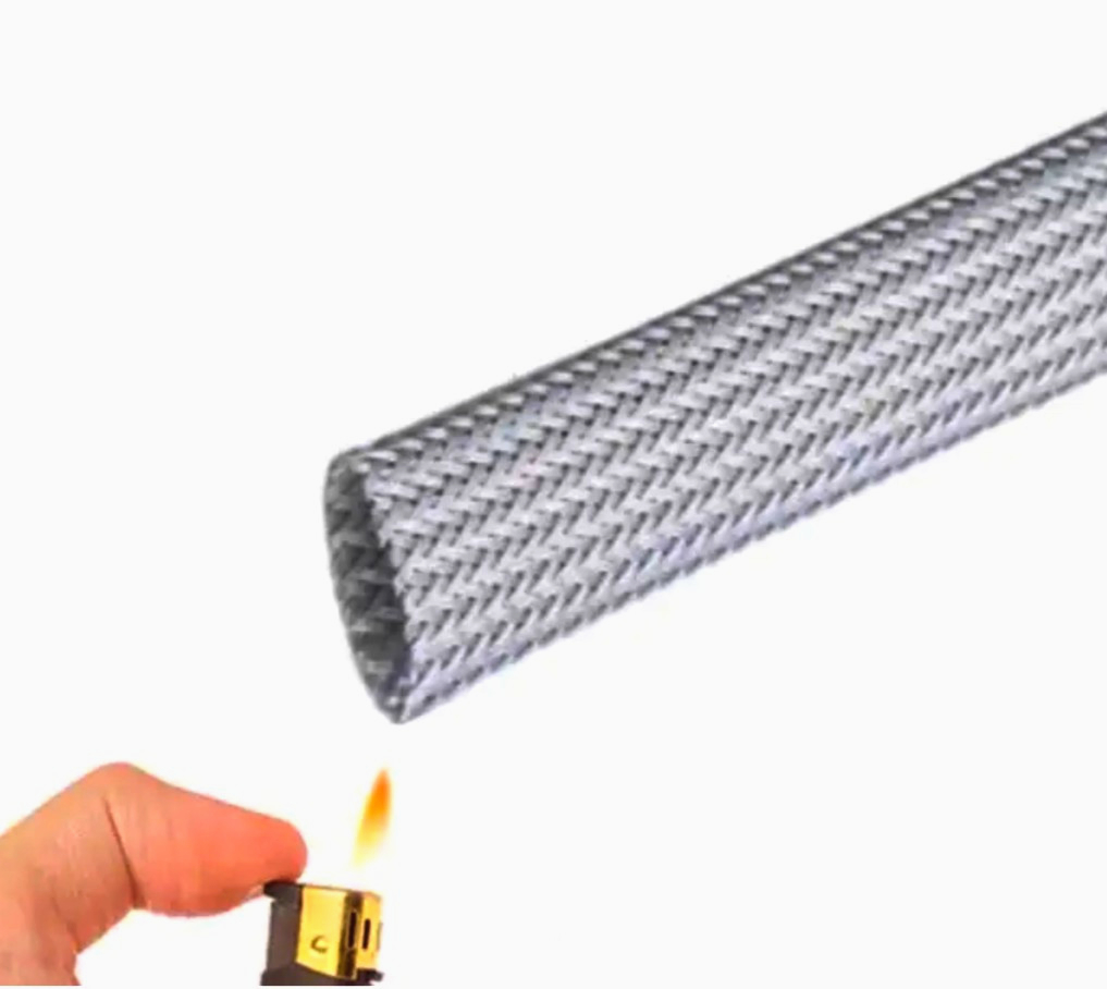 Термостійка обплетка Techflex Insulterm 6.4 мм, 1 м, до 650°C для захисту проводів, оригінал