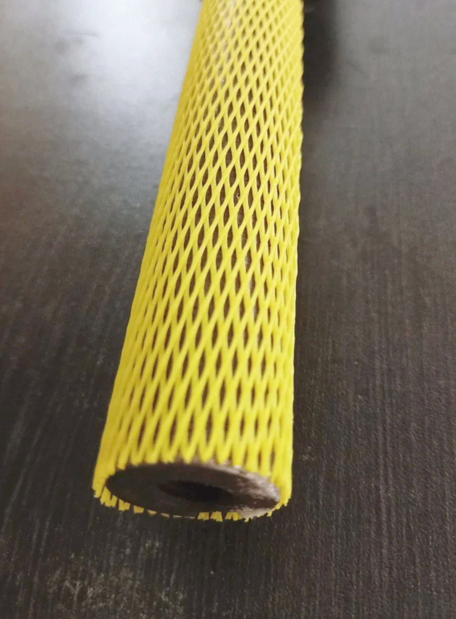 Сітка Part Guard жовта Ø 0.64 см для захисту запчастин, довжина 1 м, еластична, поліетиленова
