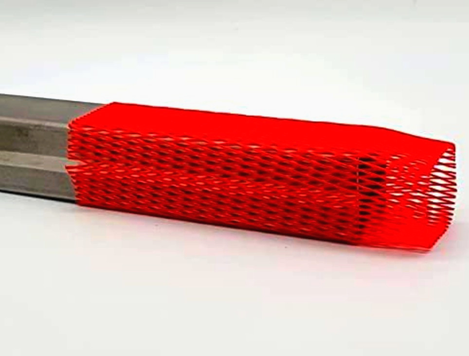 Сетчатый чехол-туба Techflex 2.54 см, 1 м для защиты запчастей в логистике