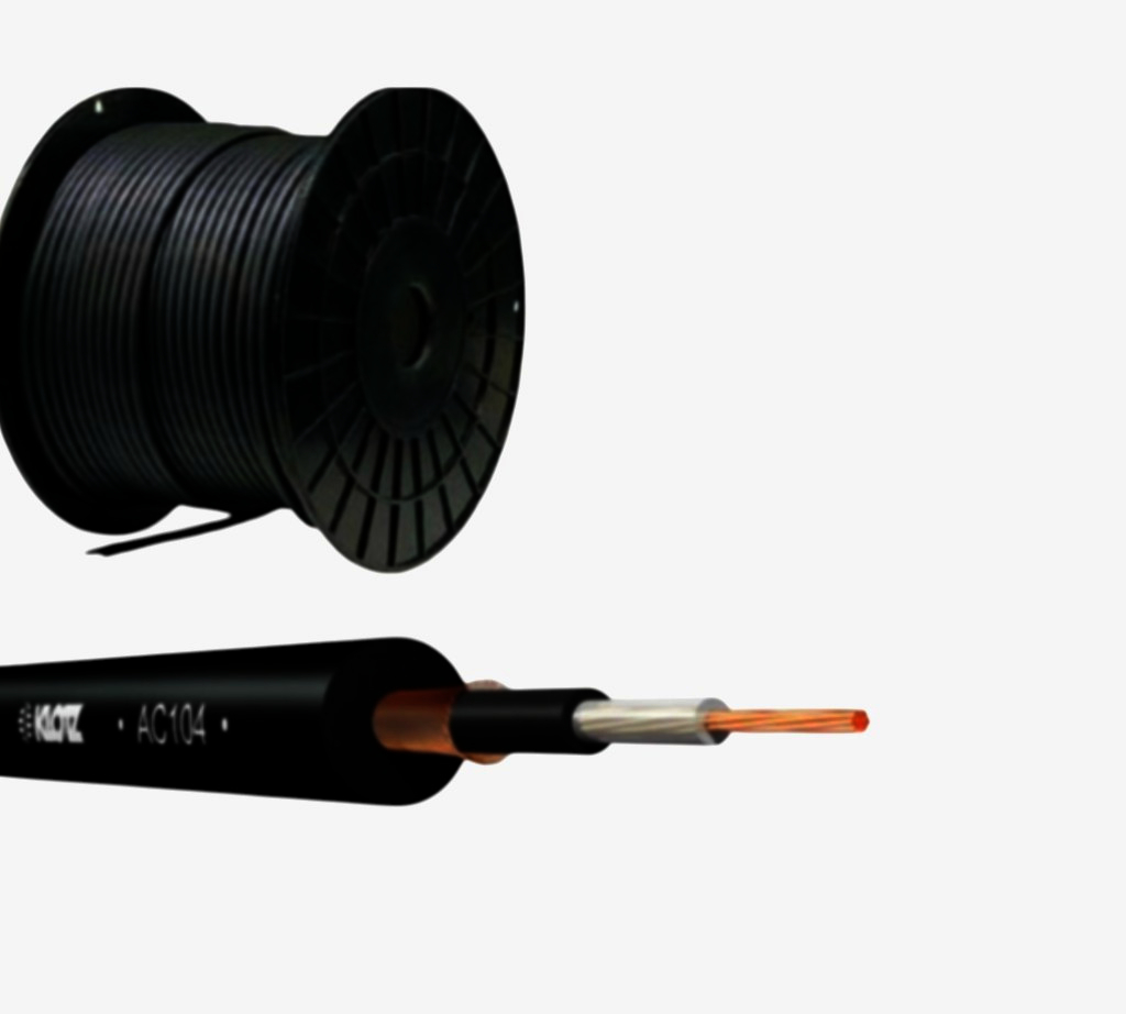 Кабель Klotz PRO AWG24 1м для гитар и микрофонов 7x0.20 мм, Ø6.1 мм, инструментальный