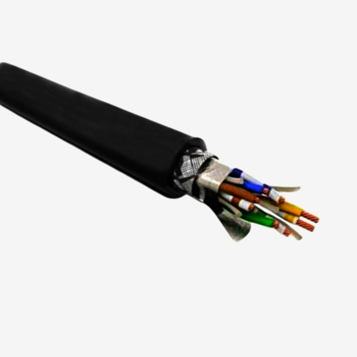 Патч-корд Cat.5e OUTDOOR 1м экранированный Solution для улицы и помещений