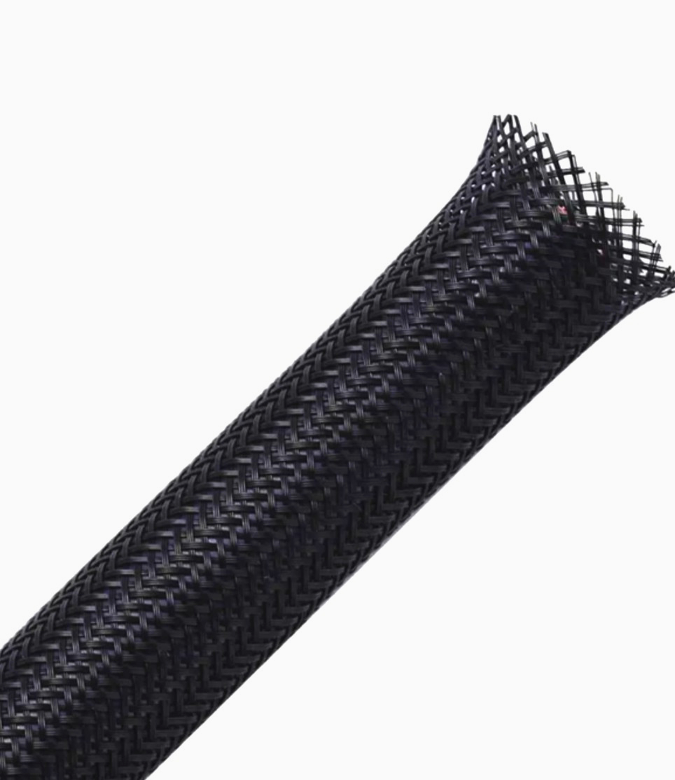 Оплітка кабельна Techflex Flexo PET 9.5 мм (1 м) для захисту кабелів, розтяжка 8-15.9 мм