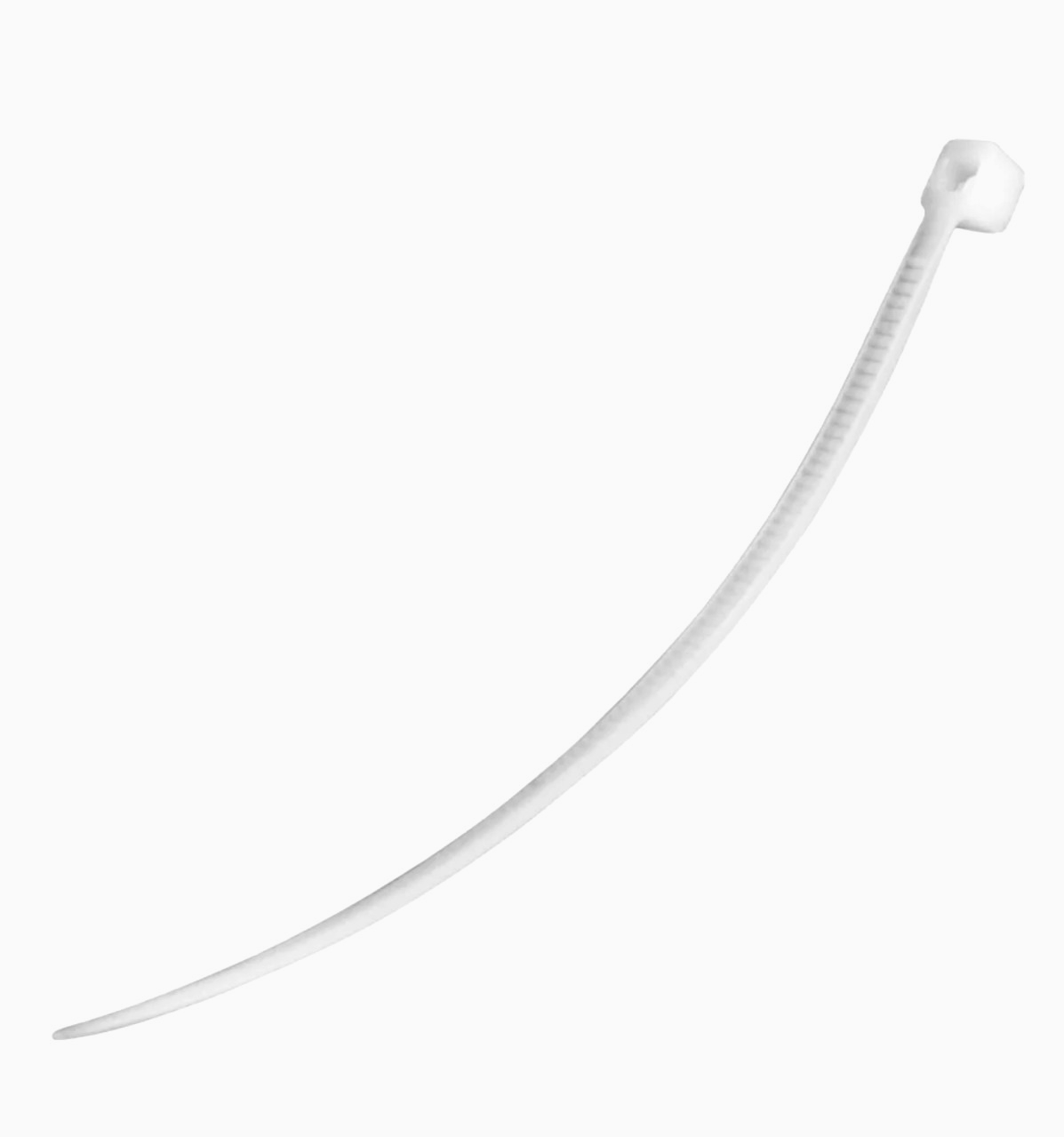 Органайзер JDD TECH: нейлонові стяжки 2.5×200 мм, 100 шт для кабелів і проводів, білі