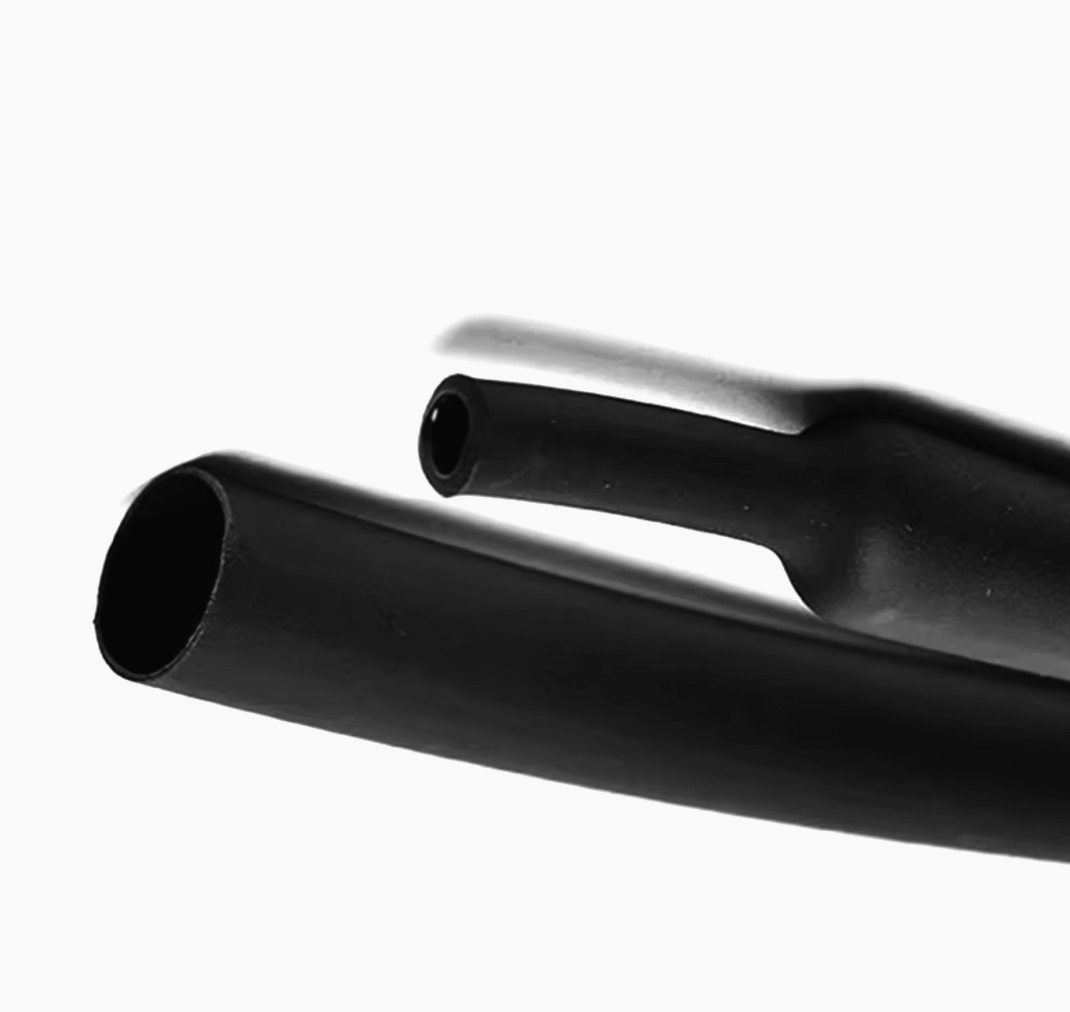 Термоусадка JDD Tech Ø8/4 мм, 1 м, 2:1 для ізоляції проводів, чорна, надійна захист