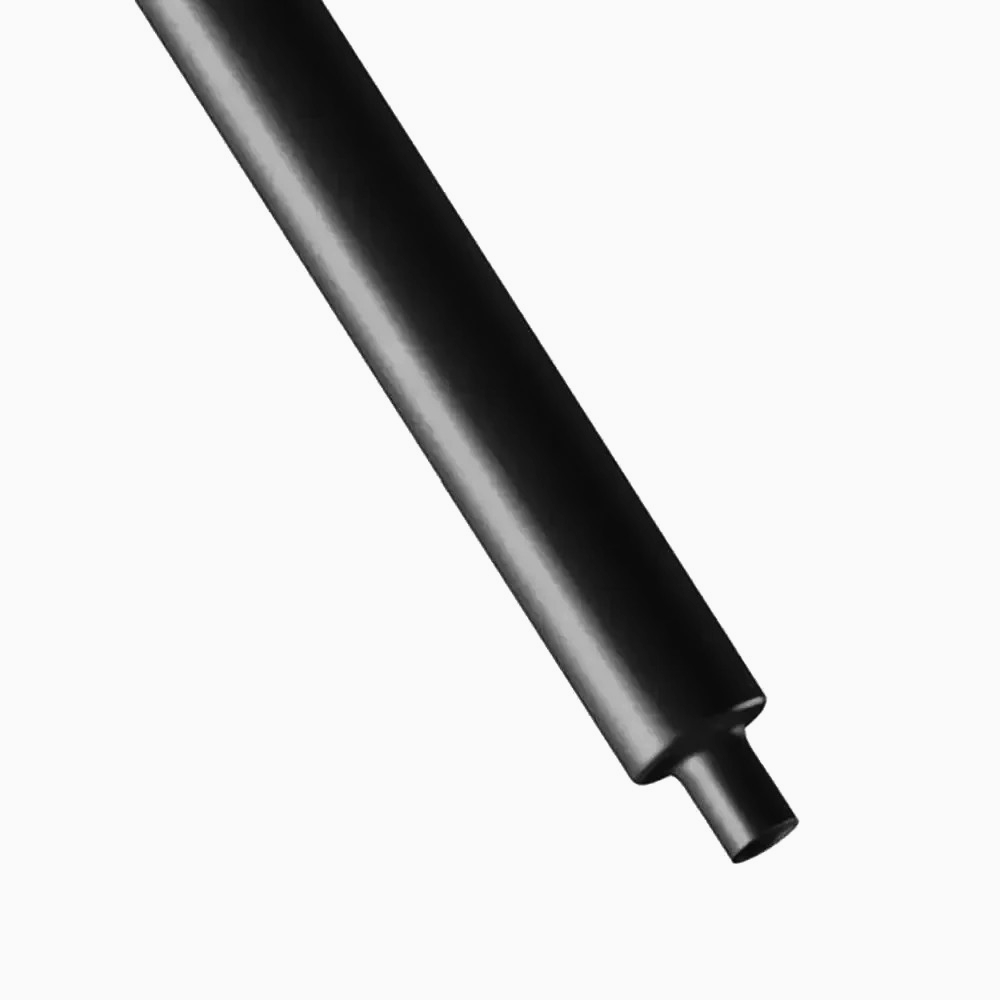 Термоусадка Techflex 2:1, 16.7-8.0 мм, полиолефін, чорна, 1 м, для ізоляції проводів