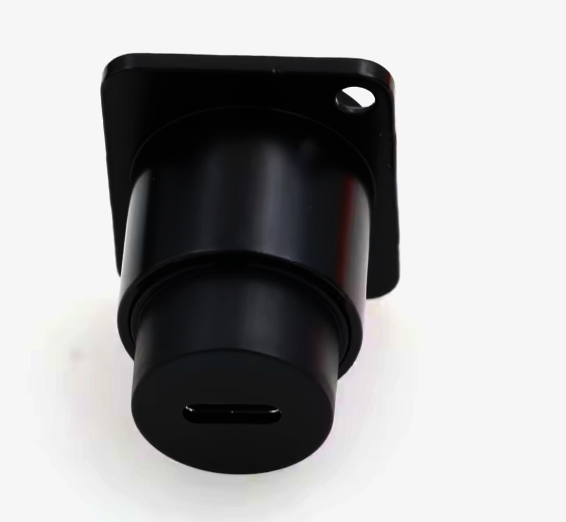 Адаптер USB Type-C I-Taki B1018, длина 1м, цинковый корпус, гнездо-гнездо, для зарядки и передачи данных