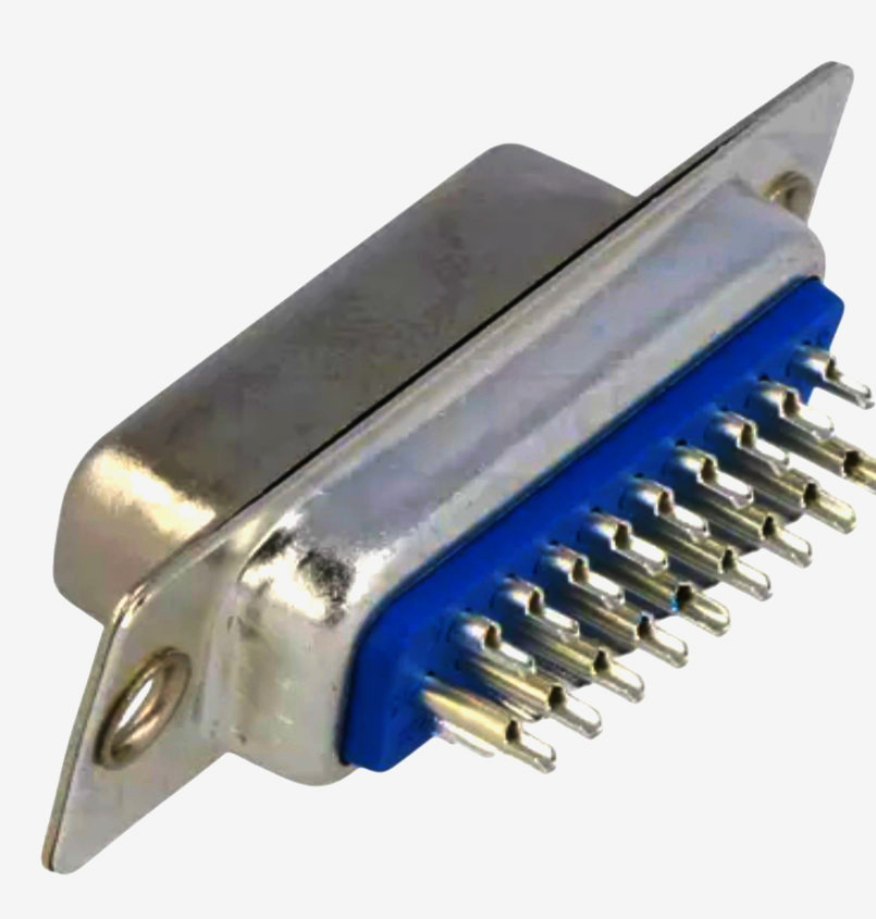 Разъем D-SUB DBH-26F, 26 контактов, трехрядный, под пайку, золото, для автоматизации и передачи данных