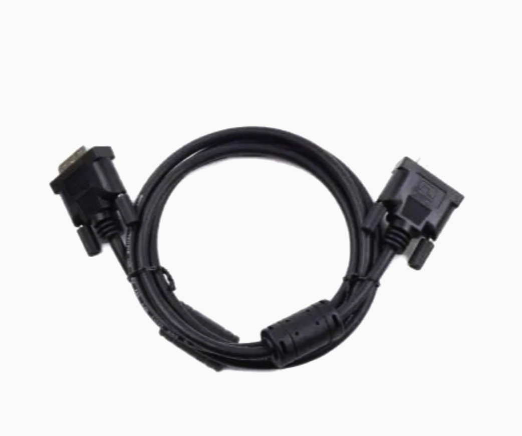 Кабель DVI-D Dual Link I-Taki 1м 7P AWG26 для цифрового видео, поддержка WQUXGA, черный