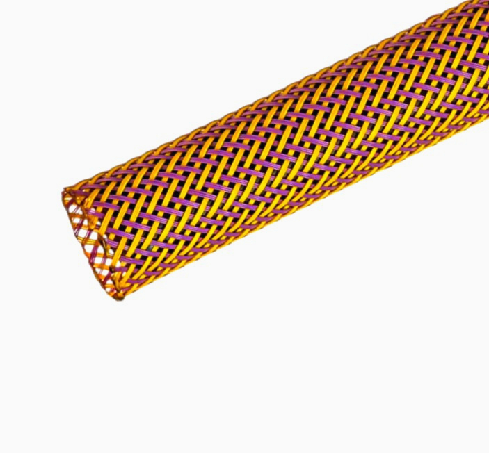 Кабельная оплетка Techflex FLEXO PET 1 м, растяжка 6.3-19.0 мм, УФ, устойчива к маслам