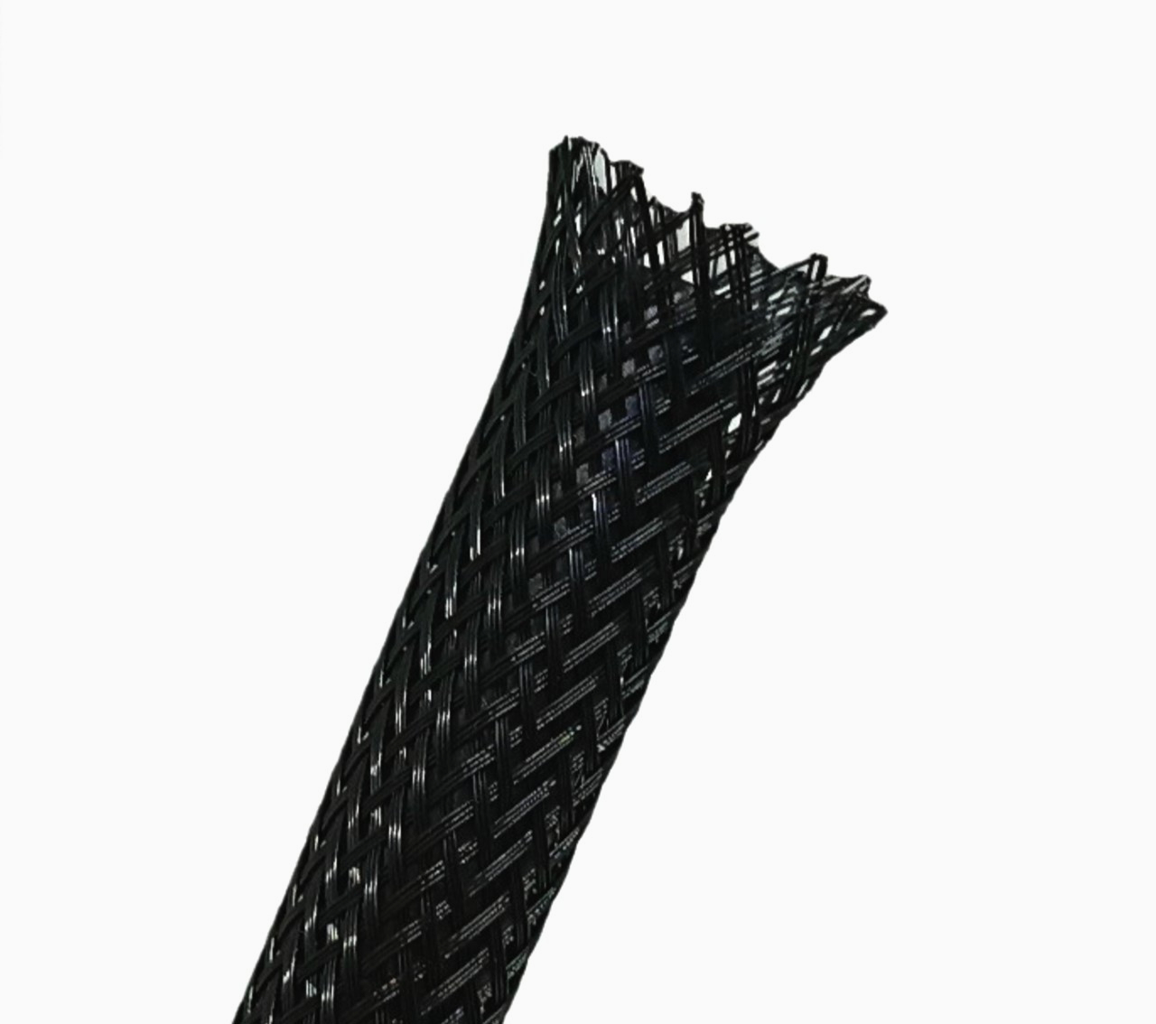 Кабельна оплетка TECHFLEX PET Ø15.9 мм, 1 м, захисна растяжка 9.5-25.4 мм для проводів