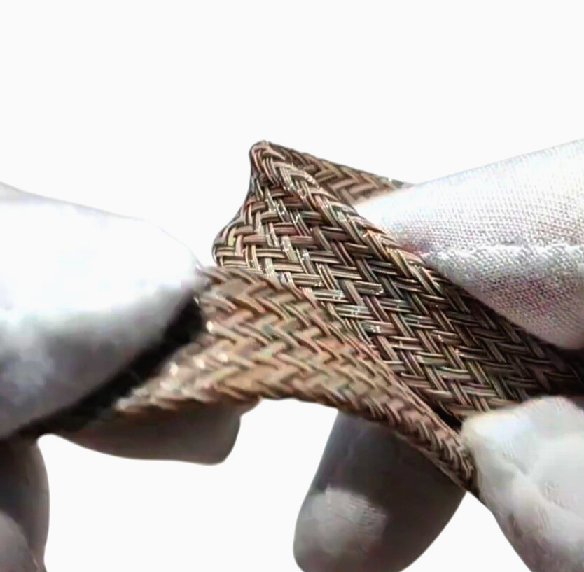 Кабельна оплетка TECHFLEX PET ReMix 1 м, захист проводів, розтяжка 9.40-15.88 мм, Камо-пустеля