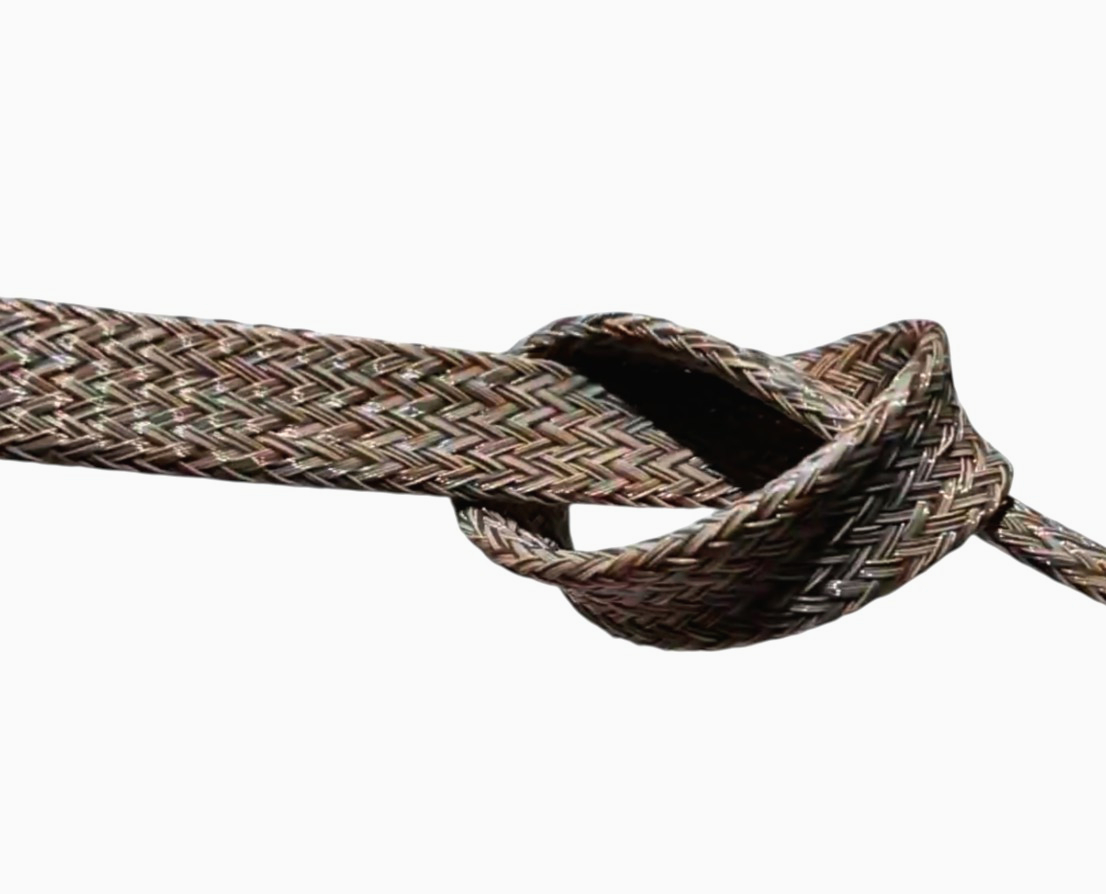 Кругла оплетка TECHFLEX 0.95 см, 1 м, захист проводів, розтяжка 6.35-11.11 мм, Камо-пустеля