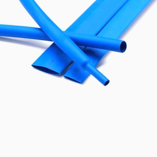 Термотрубка JDD Tech 2:1 синяя 3 мм до усадки / 1.5 мм после, 1 м - для изоляции проводов