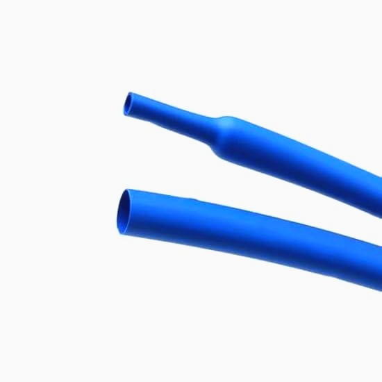 Термотрубка JDD Tech 2:1 синяя 3 мм до усадки / 1.5 мм после, 1 м - для изоляции проводов