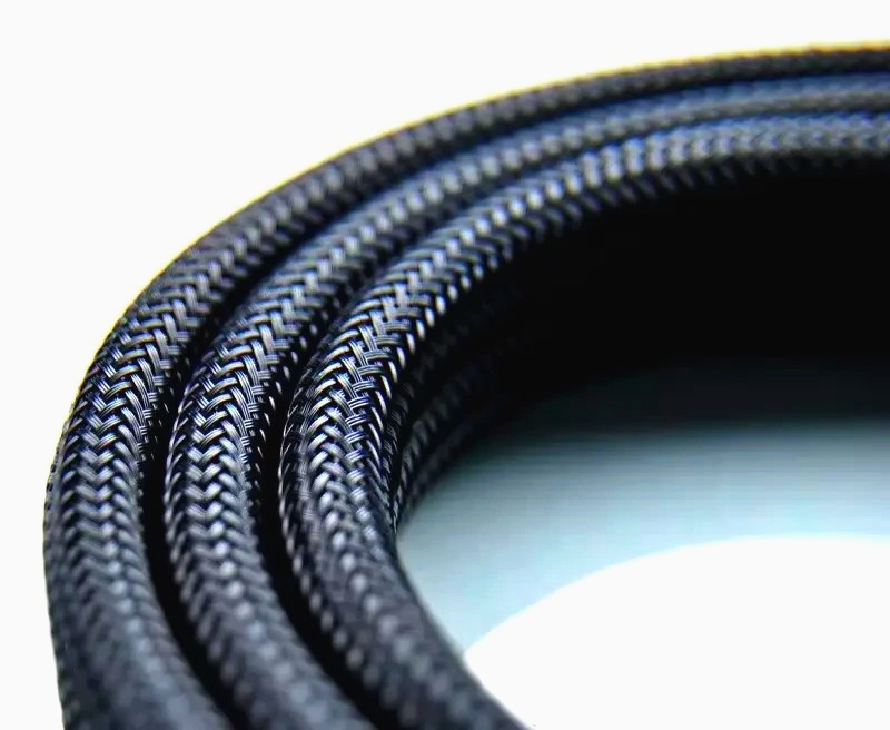 PET Techflex обплетення для кабеля 1 м чорне 25.4 мм розтяжка 15.9-41.3 мм з поліестеру