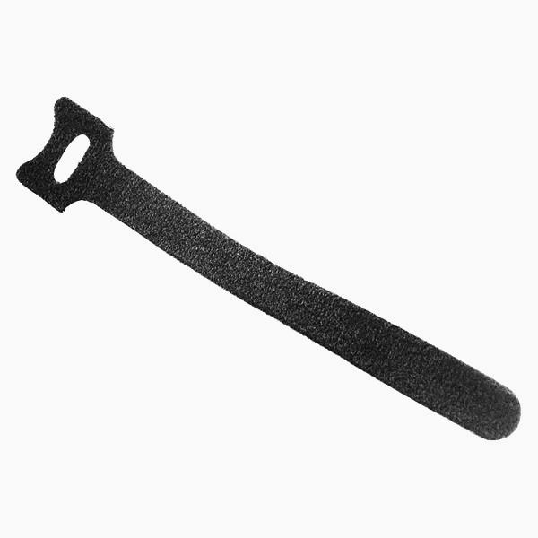 Хомут-липучка Techflex 127×13 мм VST5,00BK для проводов, многоразовый фиксатор, черный