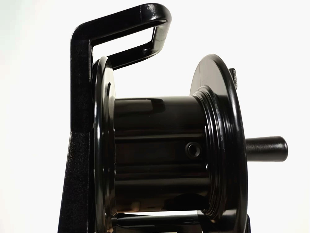 Катушка Schill для кабеля Ø235 мм з отверстием Ø43, легка, ударопрочна, чорна